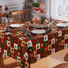 Christmas Tablecloth 60x84 Inch Rectangle