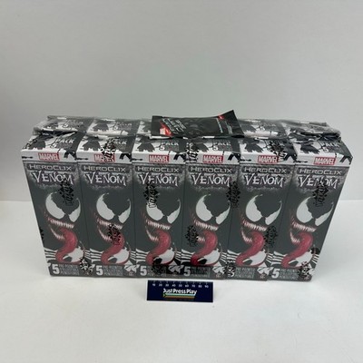 New Sealed Marvel HeroClix: Venom Booster Brick (12 Boosters) w/ Legacy Card