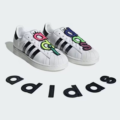 adidas Jeremy Scott Superstar II JR3584 Cloud White Core Black
