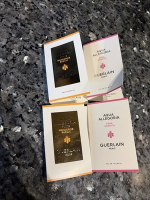 Lot 4: Guerlain Aqua Allegoria Pera Granita EdT Perfume Sample Spray 1 ml Each
