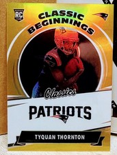 2022 Panini Classics - Classic Beginnings Tyquan Thornton #CB-18 Gold /99 (RC)