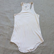 Frank & Eileen Tee Lab Tank Top Womens XS White Cotton Jersey Racerback USA Made
