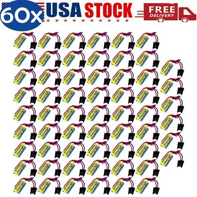   60X MR-BAT ER17330V/3.6V Mitsubishi A6BAT PLC Battery for FANUC CNC System