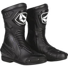 Cortech Speedway Collection Apex RR Waterproof Boots, Black - All Sizes