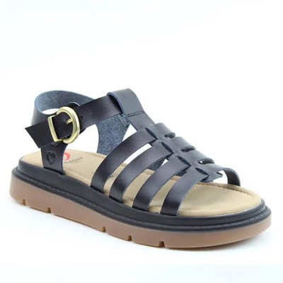 Heavenly Feet schwarze Nerys Sandalen