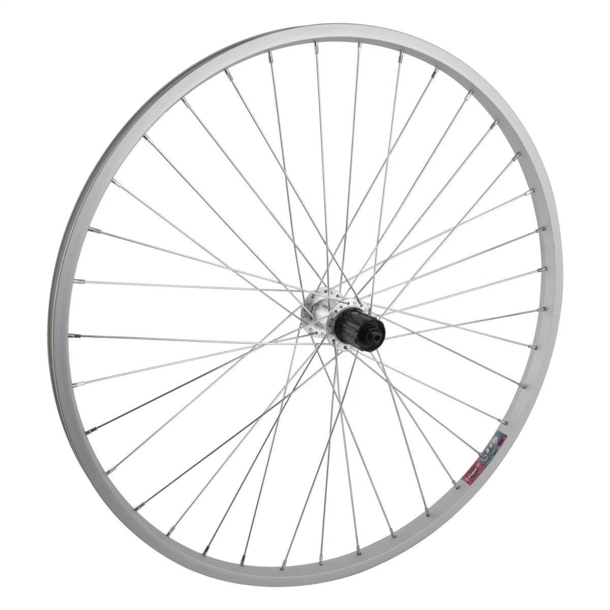 Rear Wheel Silver 36 Spoke Shimano Hub Hg 8
