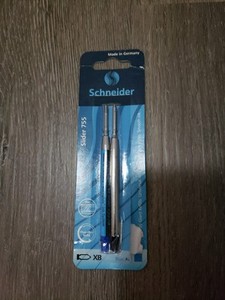 NEW Schneider Slider 755 XB Ballpoint Pen Blue Ink Refills OPEN PACKAGE