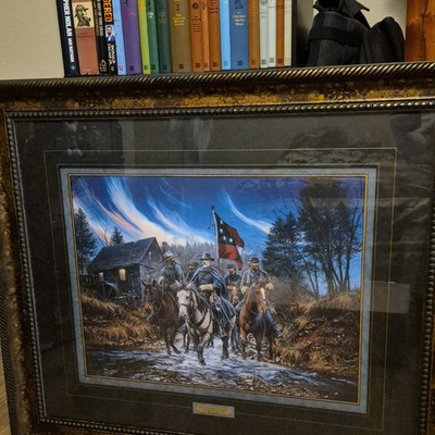 #ad John Paul Strain The Northern Lights Fredericksburg Framed Art Print $312.50