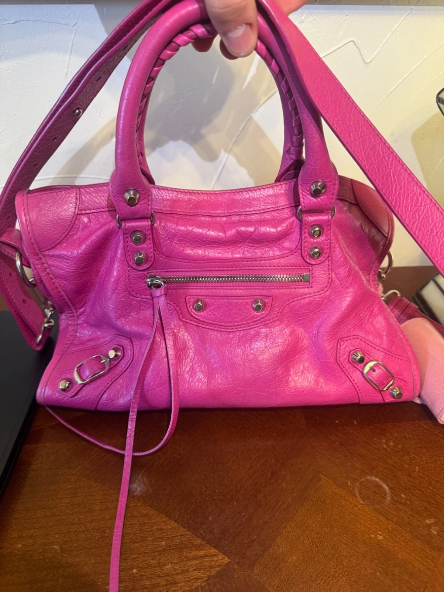 Balenciaga City Shoulder Bag Pink Bags & Handbags for Women for