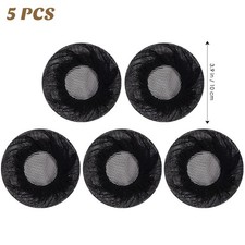 Black Dance Hair Bun Net 5Pcs Mesh Cover Durable Reusable for Ballet