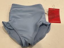TIGER FRIDAY Blue/Grey Dance Bottoms. Filly Ribbed Briefs. Sz. Child Sm. NEW.