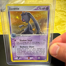 Pokemon TCG Banette EX Hidden Legends 1/101 Holo Holo Rare 2004 70 HP English on eBay