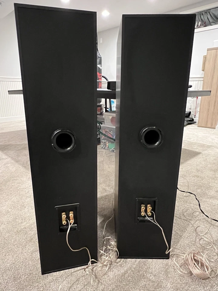 Altavoces de pie clásicos B&W DM 640 N - Audio increíble Foto 2 de 3