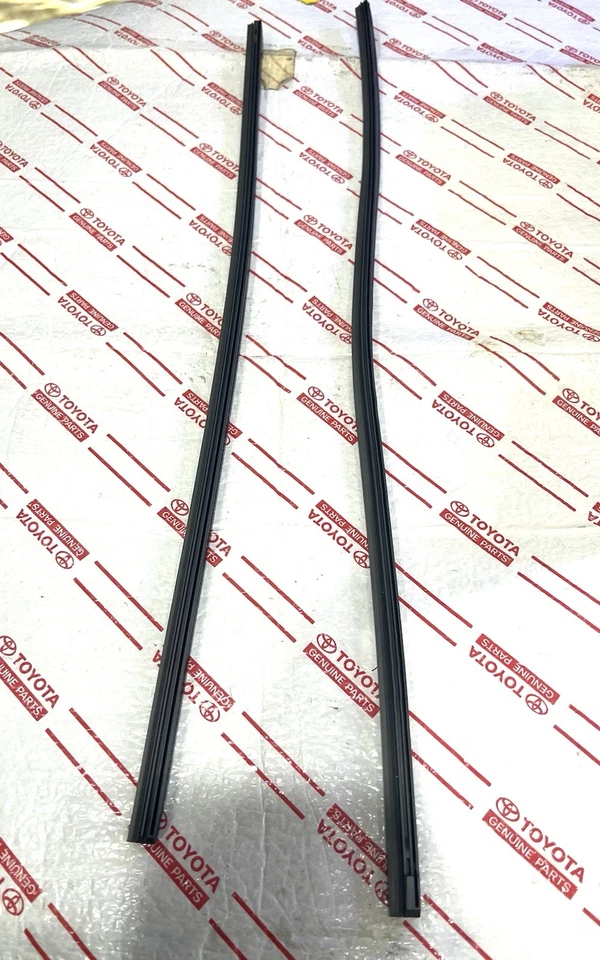 *2 NUEVOS INSERTOS DE ESCOBILLA LIMPIAPARABRISAS TOYOTA LANDCRUISER PAR DE GOMA OEM SCION XB 2008-2016 Foto 2 de 4