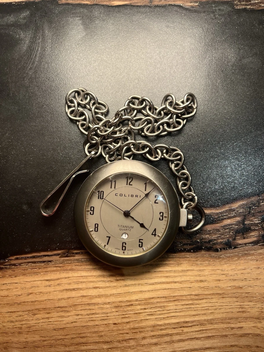 Colibri Quartz Pocket Watch Pocket Watches with Date  display picture 3