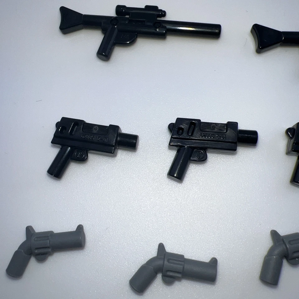 LEGO бластер лот 25 x Звездные войны маленький средний большой прицел пистолет новый пират Бэтмен - Изображение 4 из 4