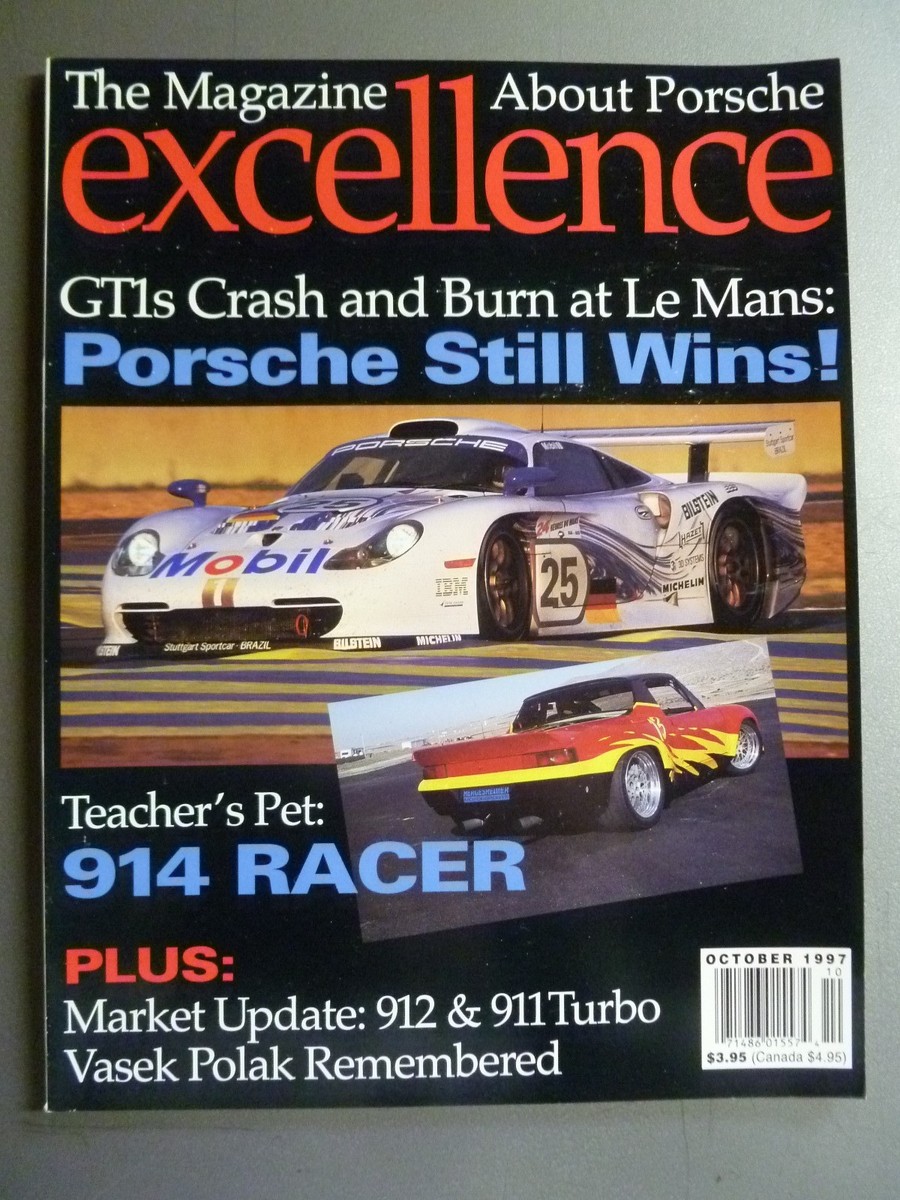 1997 Porsche Excellence Magazine #72 October 1997 RARE!! Awesome L