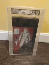 Star Wars The Black Series 6 Inch First Order Snowtrooper #12 Graded AFA U9.25