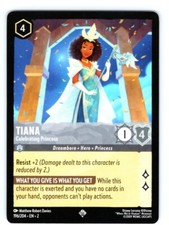 Lorcana Tiana Celebrating Princess 196/204 Non-Foil Rise of the Floodborn
