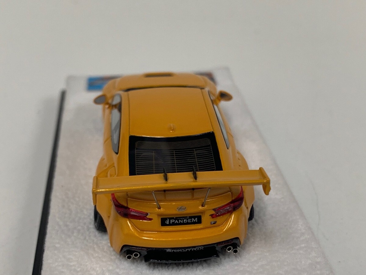 YM Model 1/64 Lexus RCF Pandem 限定199個 1/64 YM Model Runner Lexus RCF Pandem Edition Metallic
