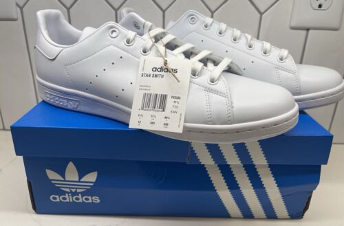 Adidas Herren Stan Smith Schuhe weiß FX5500 US Größe 12 neu im Karton