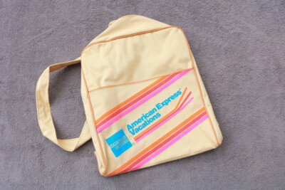 Travel Bags American Express Vacations Vintage Old Guided Tour Gift Retro GI