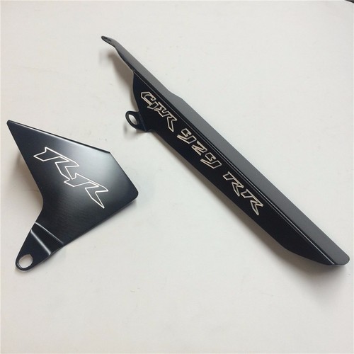 Aluminum Chain Guard Set for Honda CBR 929 RR CBR929RR 2000 2001 CBR929 BLACK - Picture 4 of 7