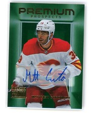 2023-24 Skybox Metal Universe Emerald /25 Matthew Coronato #PP-16 Rookie Auto RC