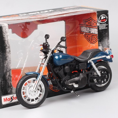 1/12 Maisto 2004 Harley Dyna Glide Super Glide Sport Diecast Model Motorcycle - Picture 1 of 13