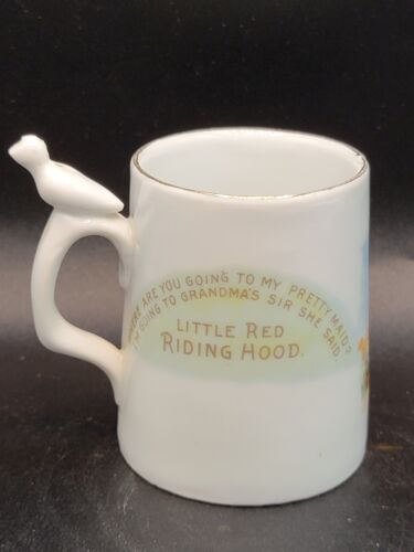 Fischietto Tazza Latte Cappuccetto Rosso Storia Bambini Made In Germany Vintage - Foto 3 di 7