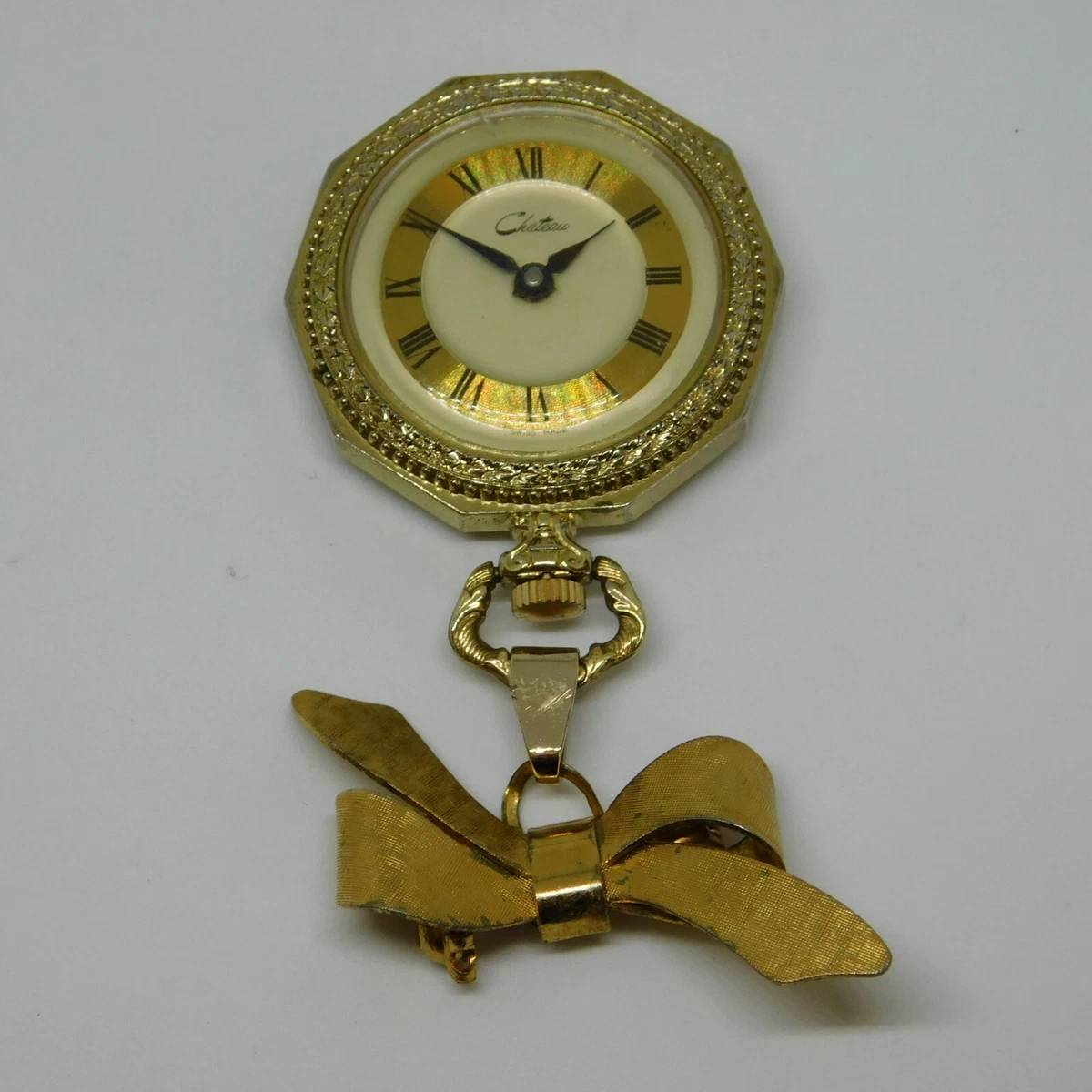 Womens vintage brooch best sale watches