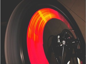 red spoke reflectors