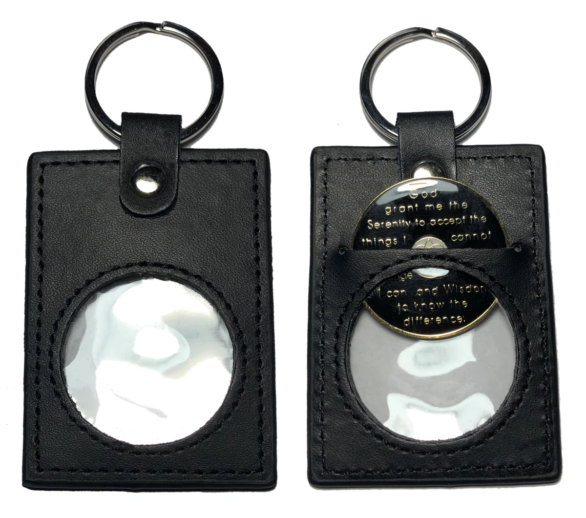 Aa coin deals keychain holder