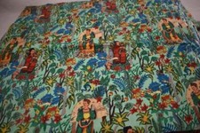 10 yard Indian fabric Cotton Fabric ,Summer Dresses in Frida Kahlo Print, Fabric