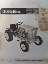 Montgomery Wards Garden Mark Tractor, Mower & Engine Owner & Parts (2 Manuals MW