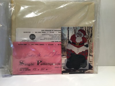 Wood Plans Pattern Holiday Christmas Santa Going Down Chimney Cutouts Presents 