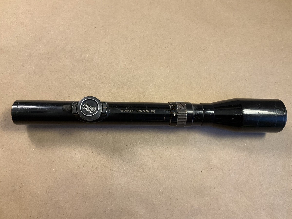Vintage HENSOLDT-WETZLAR DURALYT 2-3/4X Scope | eBay