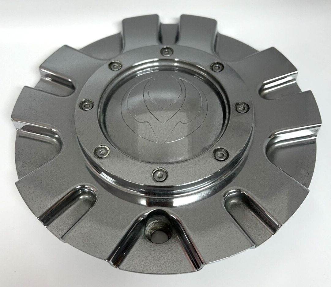 MILANO Wheels CHROME Wheel Hub Center Cap C111-1 with Screw | eBay