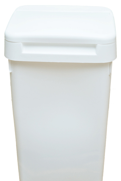 54 Qt Sturdy Plastic Easy to Clean Flip Top Cloth Diaper Pail Trash Can - 472500