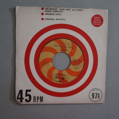 SPANKY AND OUR GANG "SUNDAY MORNIN'" "ECHOES" VINYL 45 MERCURY VG 5-152
