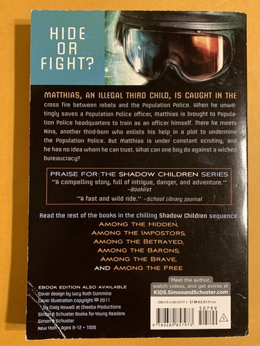 Margaret Peterson Haddix Shadow Children LOT OF 2 Children's Chapter Books - Picture 5 of 5