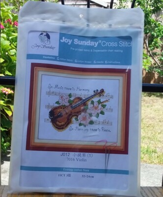  JOY SUNDAY KREUZSTICH-SET!! 