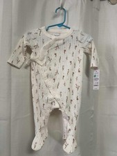 Carter's Just One You Baby Girls' Floral Jumpsuit - Oatmeal Heather, 3 Month.