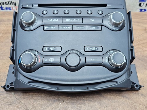 NISSAN 370Z GT RADIO AIR HEATER CLIMATE CONTROL PANEL 1EM6A210430 2009-2017 - Picture 3 of 12