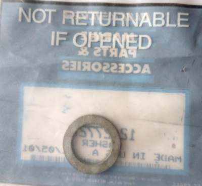 Mercury Quicksilver Washer NOS 12-27727 (L-8538) | eBay