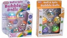 Baby Bubble Balls Roll & Spin Badespielzeug B...