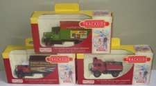 LLEDO TRACKSIDE x 3 - Scammell 6 wheel Wynns, Carter Paterson, AEC Mammoth BRS