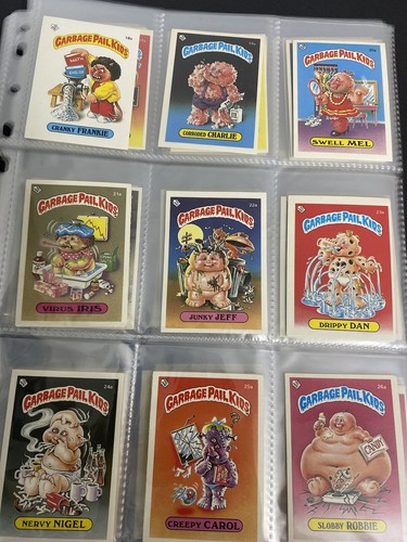Vintage 1986 Garbage Pail Kids UK NEAR Complete Series 1 RARE XGV - Picture 12 of 24