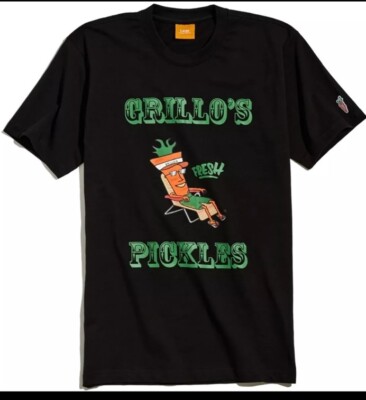 Carrots By Anwar Carrots Men's X Grillo's Pickles Tee T-Shirt in Black