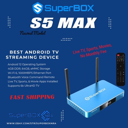 Superbox S5 Max :: Check Other Listing For More Discounts On Multiple Purchases!